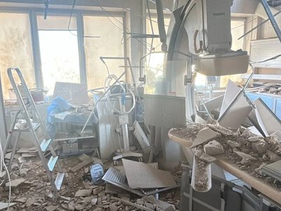Враг ударил по операционной Института Стражеско в Киеве, ранен пациент