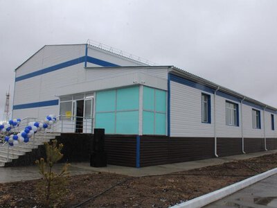 В Каркаралинском районе открыли новый спорткомплекс