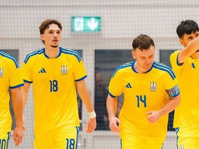 Украина возглавила отборочную группу ЧМ-2028 по футзалу после разгрома Эстонии