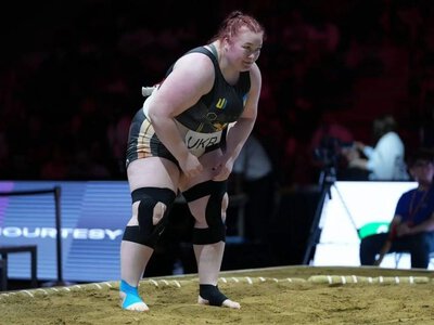 Сумоистка из Херсонской области завоевала «золото» на чемпионате мира в Баку