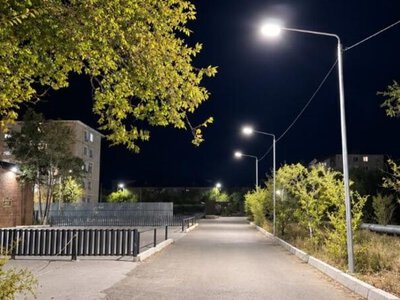 В Шахтинске обновляют уличное освещение