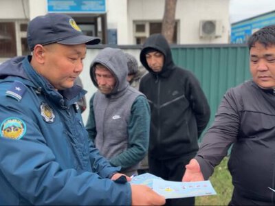 Полиция проводит встречи с населением в области Жетысу