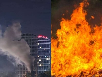 В Днепре возле «Бартоломео» произошел пожар: что известно