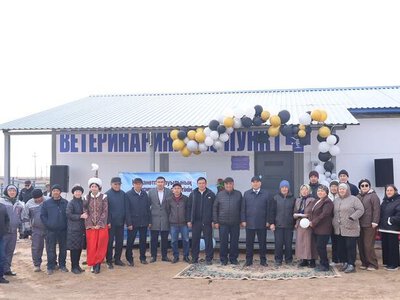 В селе Куланотпес Нуринского района открылся ветеринарный пункт