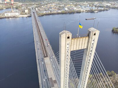 Движение по Южному мосту в Киеве частично восстановили - как работает