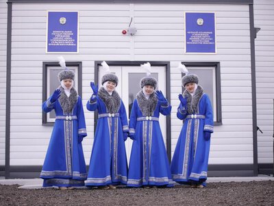 В Успеноюрьевке Бурбайского района открылось новое административное здание