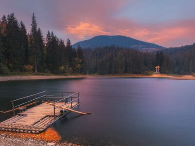 На озере Синевир начались научные исследования водного баланса