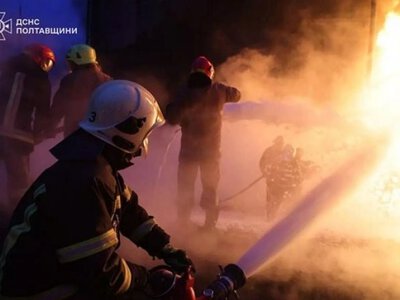 Российские дроны атаковали железнодорожную инфраструктуру в Полтаве: есть повреждения
