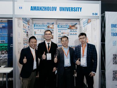 Научные разработки Amanzholov University представлены на международной выставке
