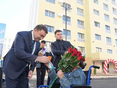 В ДЕНЬ РЕСПУБЛИКИ В ТУРКЕСТАНЕ СДАНЫ В ЭКСПЛУАТАЦИЮ 14 ЖИЛЫХ ДОМОВ, ИЛИ ОКОЛО 600 КВАРТИР