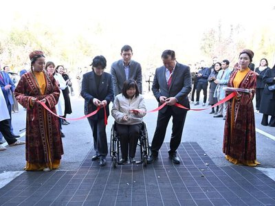 В КазНУ открылся цех по переработке аккумуляторов