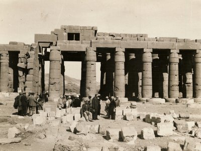 Каким был Египет 1921 года - старинные фото древних памятников.
