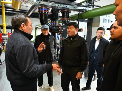 Аким города ознакомился с ходом строительства и состоянием инфраструктурных объектов