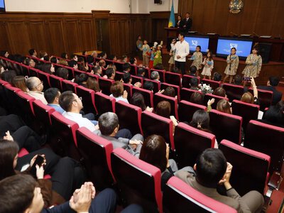 В Минторговли прошло торжественное мероприятие ко Дню Республики