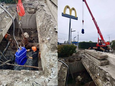 Водопроводные сети готовят к зиме: в двух районах Днепра частично отключили воду