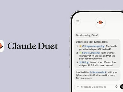 Anthropic представила Claude Duet — ИИ-агента, который работает в фоновом режиме