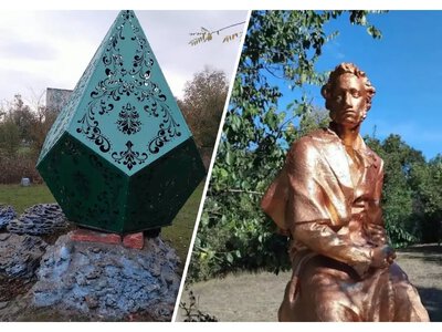 Памятник Пушкину спрятали вместо демонтажа: новый поворот в деколонизации на Одесчине