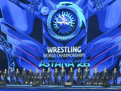 В Астане состоялось открытие чемпионата мира по видам борьбы