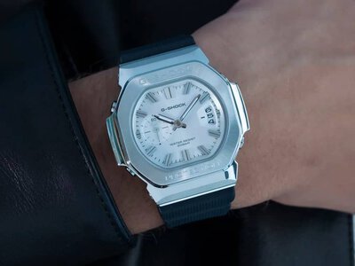 Casio представила G-Steel GMC-2500: аналоговые часы с металлическим корпусом и защитой стрелок
