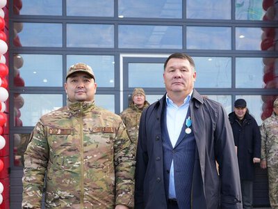 В Коянды завершён первый этап создания современной пожарно-спасательной базы