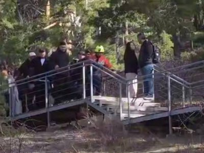  Спасатели эвакуировали мужчину с горы Болектау в Бурабае 