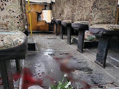 Удар по маршрутке в Херсоне: погиб пассажир, много пострадавших (фото)