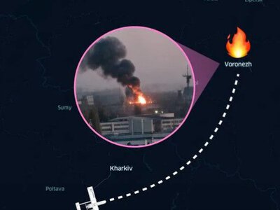 Военные дронами FP-1 поразили завод в воронеже, задействованный в производстве ракетного топлива для Искандеров