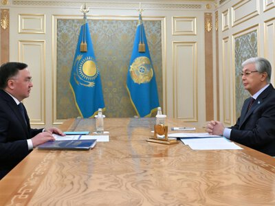  Касым-Жомарт Токаев принял главу Верховного суда 