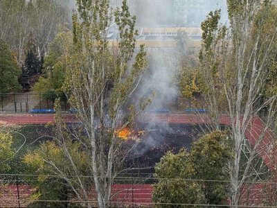 Из-за атаки рф повреждена территория одного из лицеев Днепра — ОВА