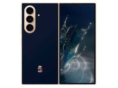 Samsung W27 показали на новых рендерах: складной смартфон получит синий корпус с золотыми акцентами