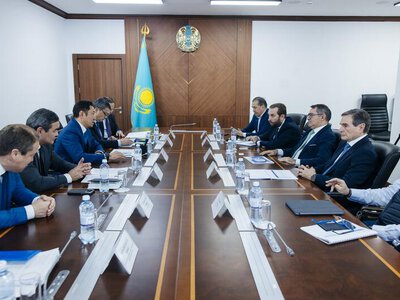 Аким области обсудил с компанией Aqualia перспективы сотрудничества в сфере водоснабжения и водоотведения