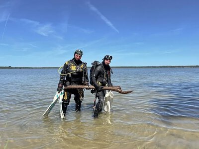 На дне озера в Германии нашли деревянные конструкции возрастом 10 500 лет