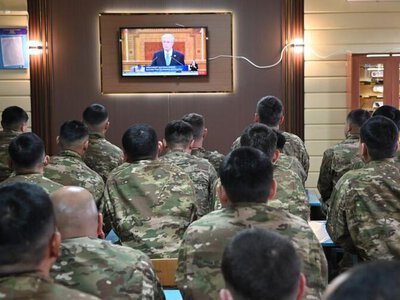 Военнослужащие Вооруженных Сил Казахстана поддержали приоритеты Послания Главы государства