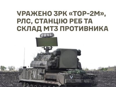 Силы обороны поразили три объекта российского ПВО и состав оккупантов