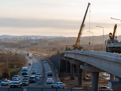Дорожную развязку в Усть-Каменогорске готовят к поэтапному запуску