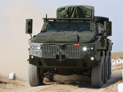  Нацгвардейцы осваивают новую бронетехнику «Барыс 6х6» 