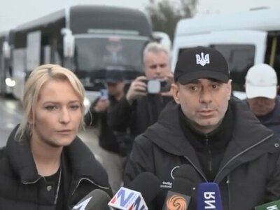 Гуманитарный конвой отправился в Олешки: Лубинец показал, как проходит спасение людей (видео)