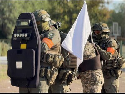 В Западно-Казахстанской области проведено тренировочное занятие по совершенствованию навыков ведения переговоров