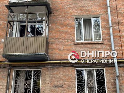 Российский удар беспилотником по Днепру: стало известно о пострадавшей