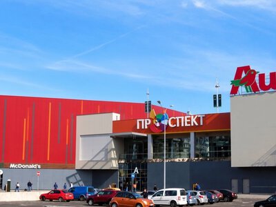 Восстановление гипермаркета Auchan в Киеве после обстрела обойдется в десятки миллионов гривен