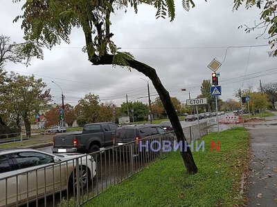 Toyota догнала Opel у перекрестка в Николаеве: движение затруднено