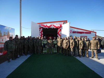 В Казахстане открылось 305-е добровольное противопожарное формирование «Ауыл құтқарушылары»