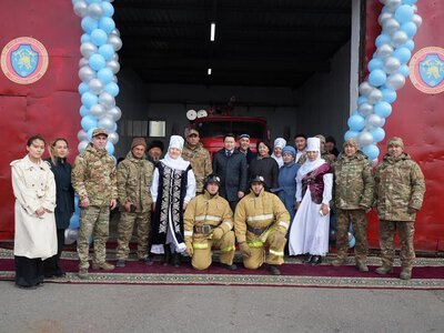 В Казахстане открылось 306-ое добровольное противопожарное формирование «Ауыл құтқарушылары»