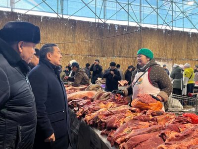  Более тысячи тонн сельхозпродукции привезли на ярмарку в Астану из Акмолинской области 